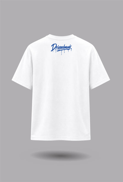 Stay humble Unisex Regular Fit Tee - White/Blue