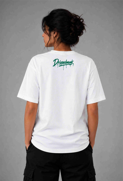 Stay humble Unisex regular Fit Tee - White/Green