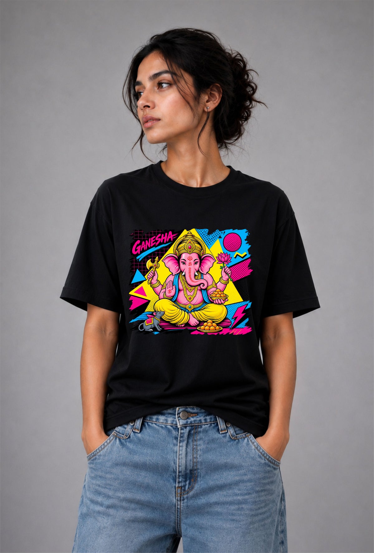 Ganpati Pop - Unisex Regular fit tee.