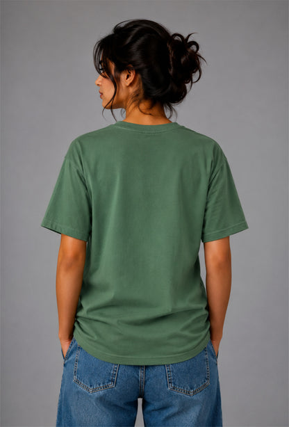 The Essential Tee (UNISEX) Bottle Green