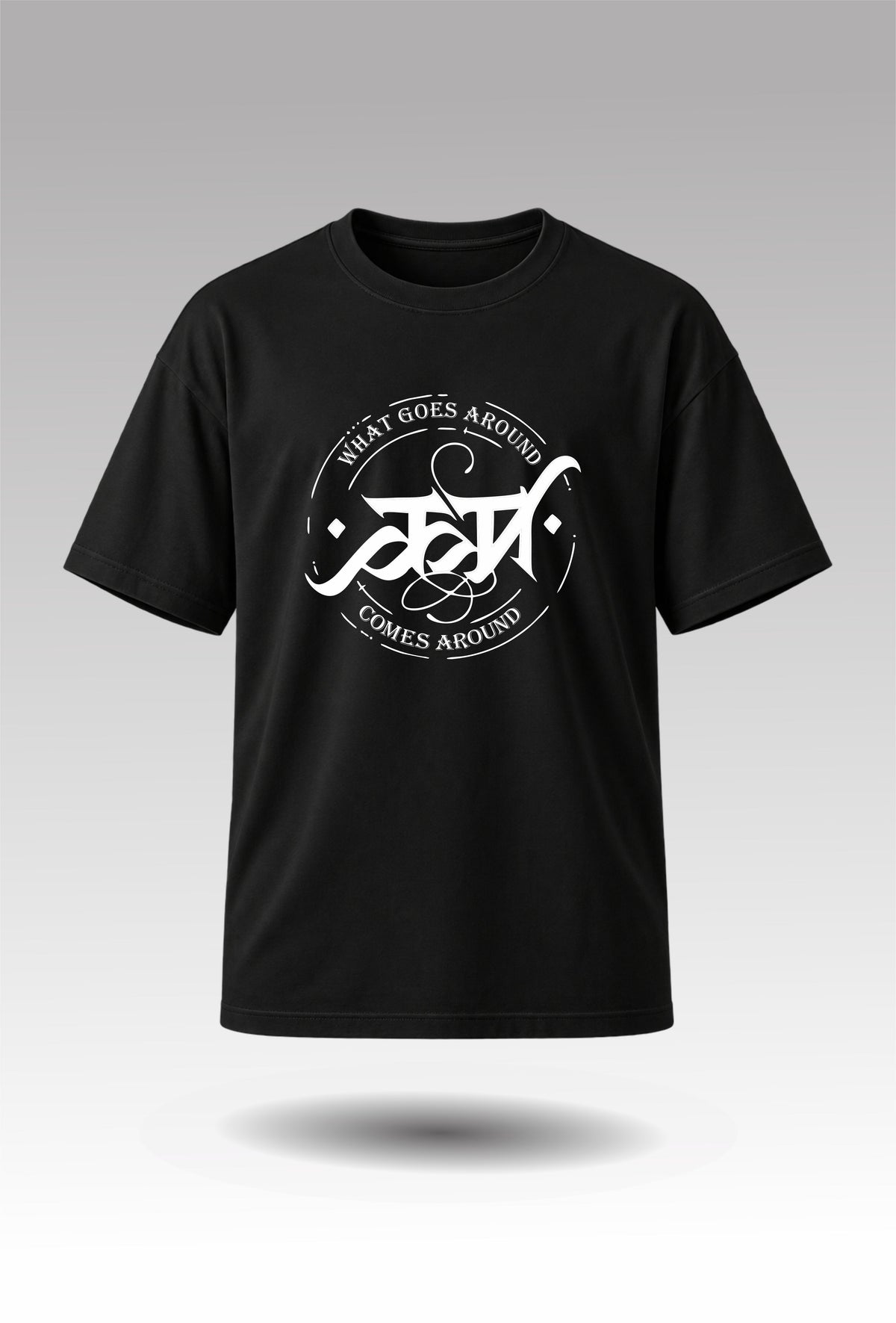 The Law of Karma - Unisex Regular fit black