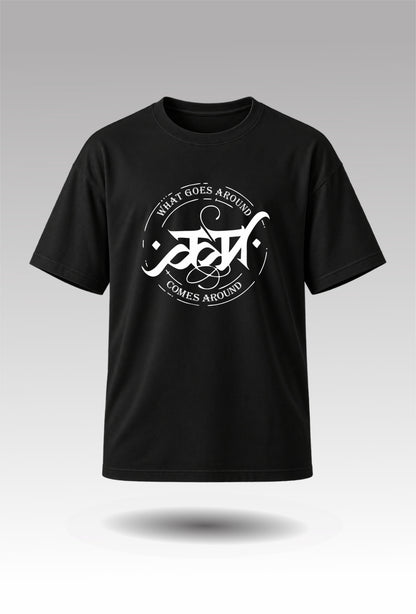 The Law of Karma - Unisex Regular fit black