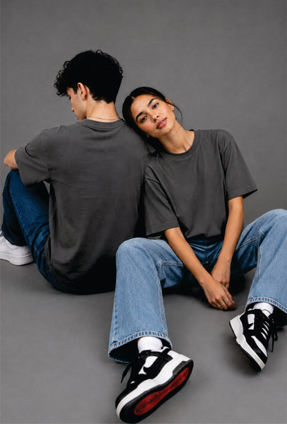 The Essential Tee (UNISEX) Asphalt