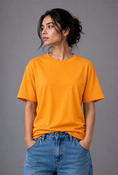 The Essential Tee (UNISEX) Tangerine