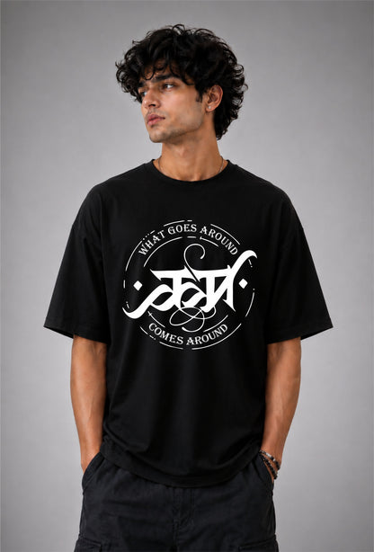 The Law of Karma - Unisex Regular fit black