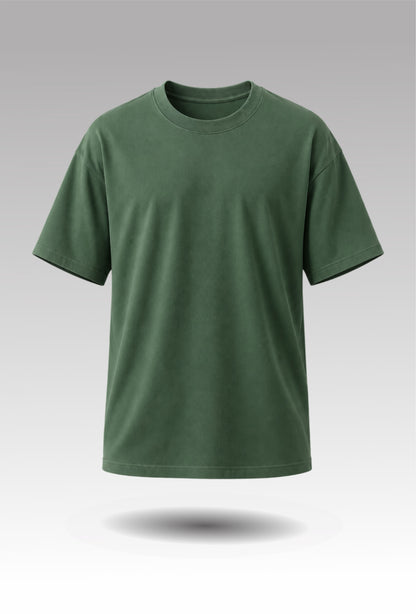 The Essential Tee (UNISEX) Bottle Green