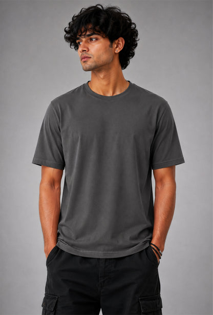 The Essential Tee (UNISEX) Asphalt