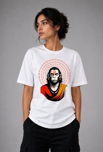 The Hanuman Within - Regular fit white.