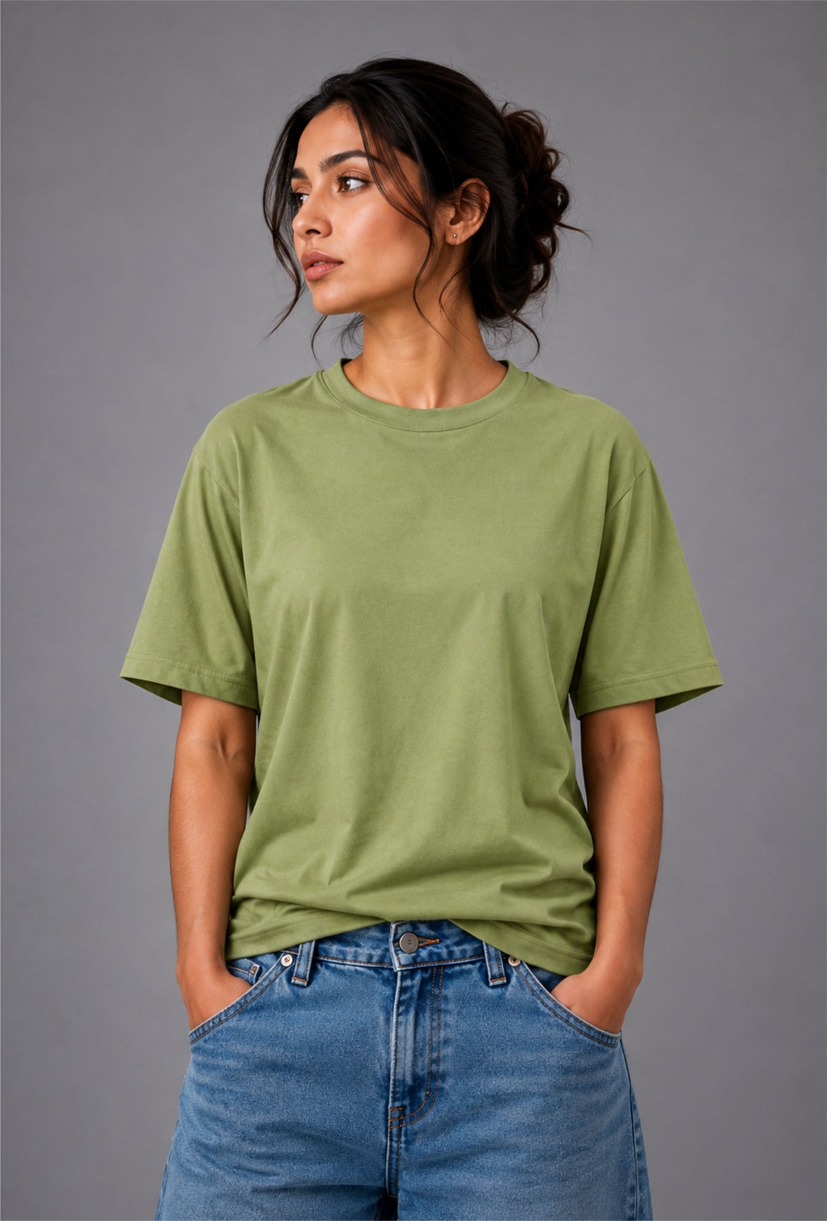 The Essential Tee (UNISEX) Kiwi Green