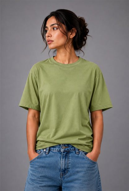 The Essential Tee (UNISEX) Kiwi Green